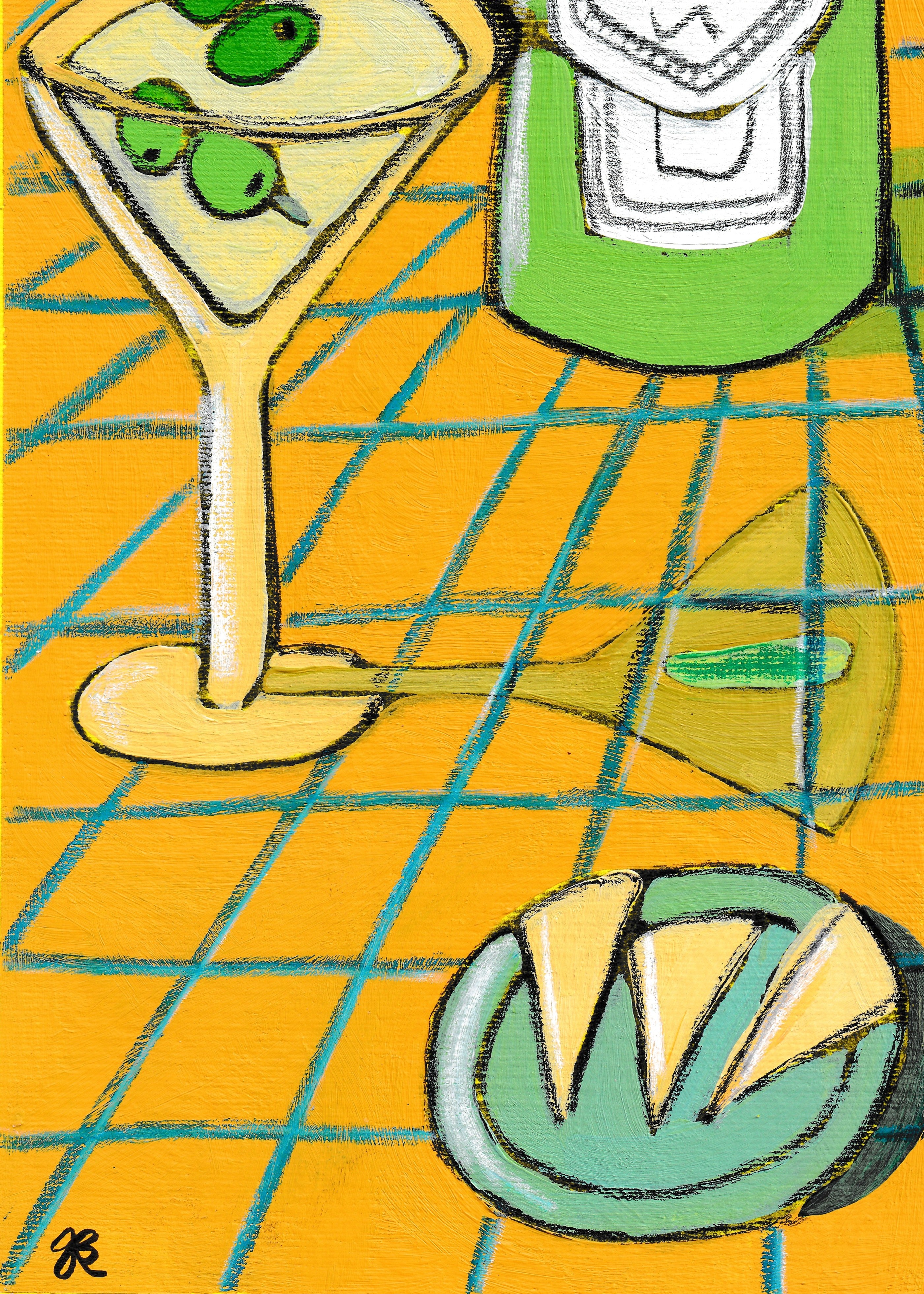 Batch Painting 2025 - Dirty Martini III