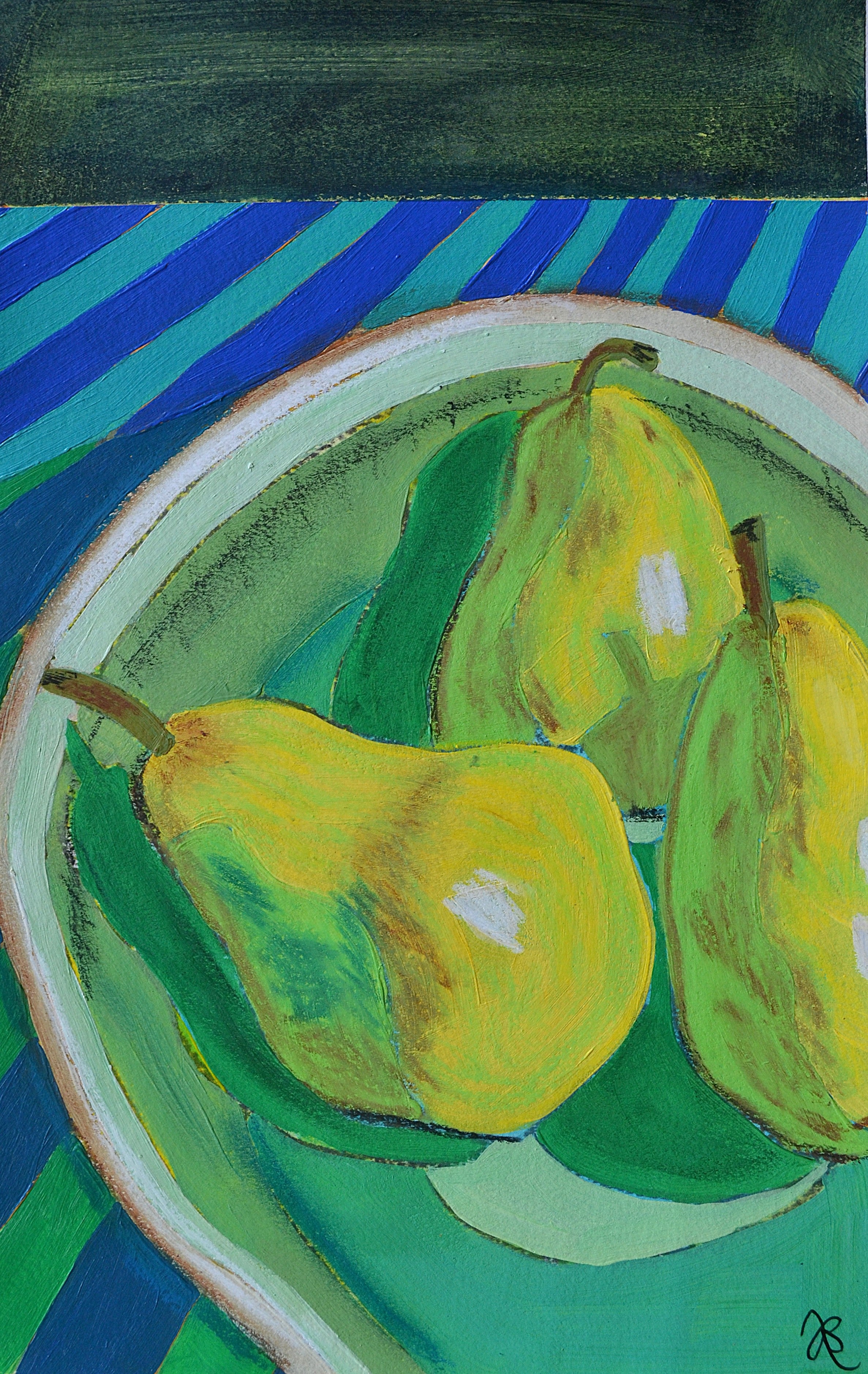 Pears_Stripes-JoBaylissArt-July2025