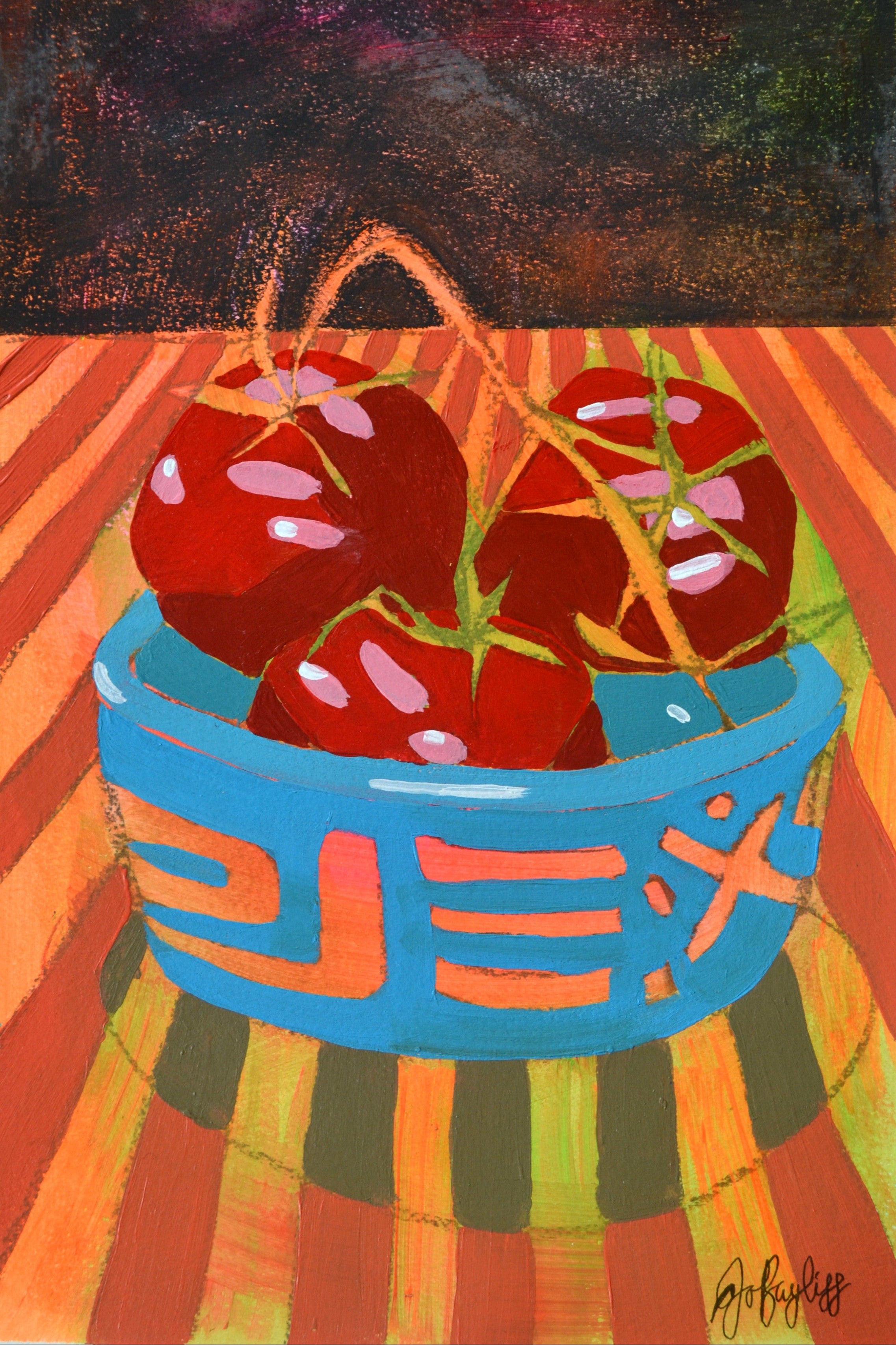 TomatoesInMyBowlII-JoBaylissArt-July2025